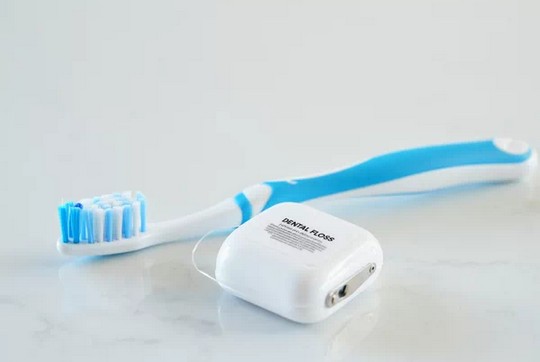 Brush a couple times a day with some soft-fluoride tooth paste